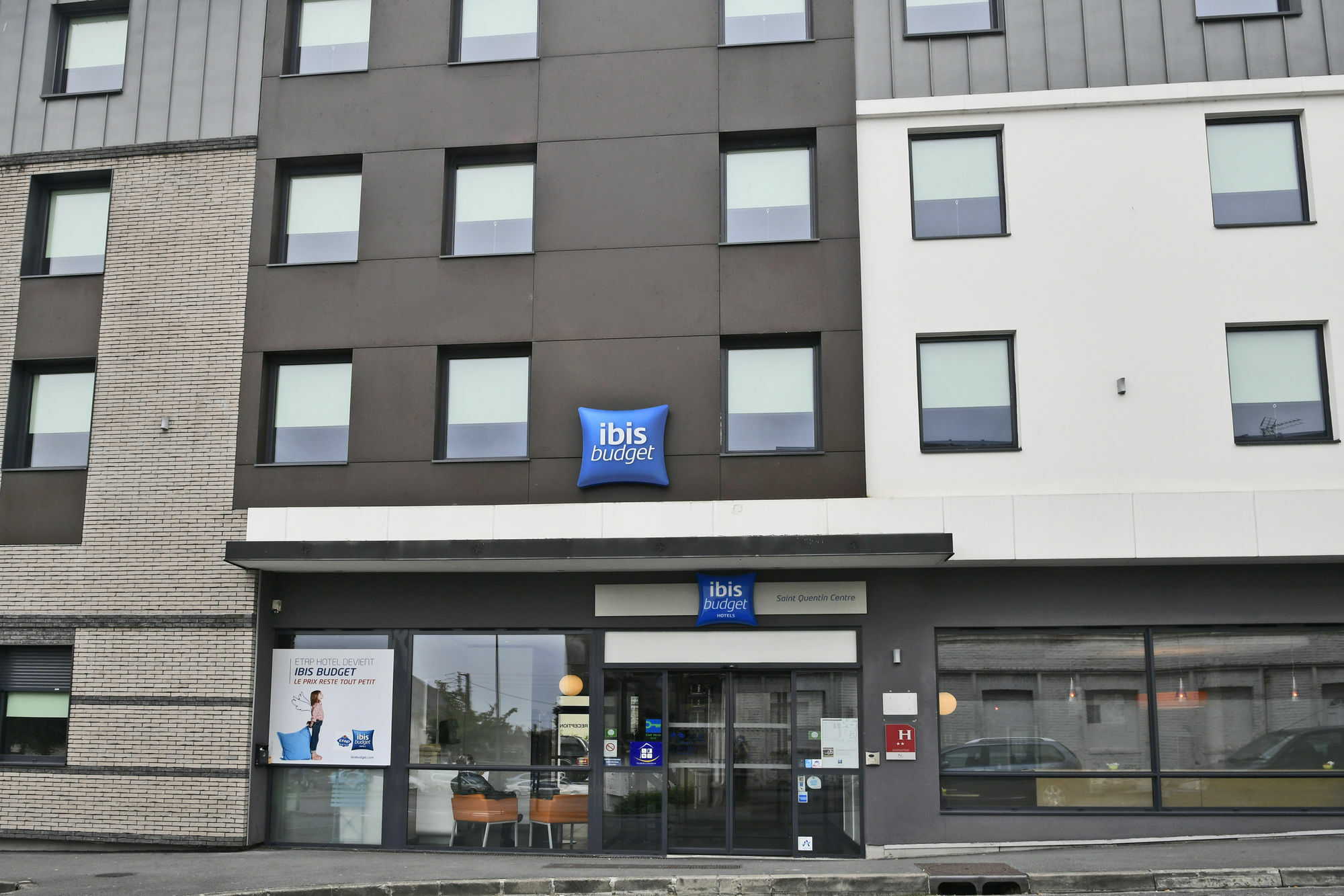 Ibis Budget Saint-Quentin Centre Gare Exterior foto